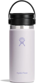 Hydro Flask Flex Sip Coffee Tumbler – Insulated Stainless Steel, Non Spill, Leak Proof Travel Coffee Cup 16 Oz Cloud Pink