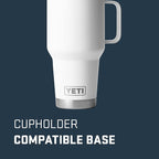 YETI Rambler 30 oz Travel Mug, Stainless Steel, Vacuum Insulated with Stronghold Lid
