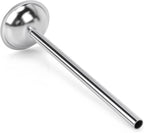 10mm Stainless Steel Sausage Stuffing Tubes for #5 Sausage | Stuffing Funnels, 10mm Stuffing Horn For Manual/Electric Meat Sausage Stuffer
