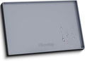 ukeetap 19" x 31" Extra Thick Silicone Mat Waterproof with Raised Edge, Under Sink Mat for Kitchen & Bathroom, Kitchen Cabinet Liner, Multi-Purpose for Storage & Protection, Gray