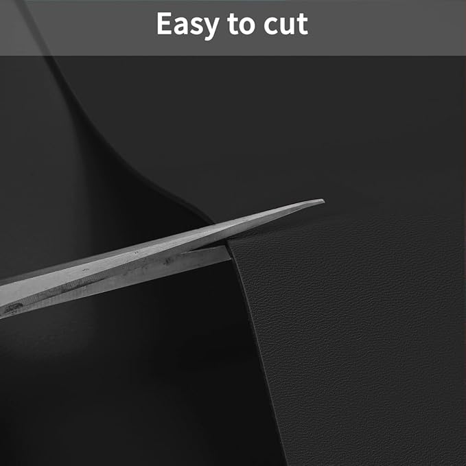 Table Pads - 32x60 Inch Waterproof Easy to Clean Can Conceal Flaws Protector The Table Top from Scratches Used for Dining (Black+Black 32x60)