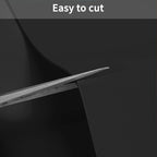 Desk Cover Mat - 28x64 Inch Waterproof Easy to Clean Can Conceal Flaws Protector The Table Top from Scratches Used for Coffee Table (Black+Black 28x64)