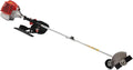 Gas Powered String Trimmer, 2 Stroke Air-Cooled Cordless Lawn Edger Gasoline Weed Eater with 2 Blade Heads for Garden Lawn Grass Hedge Trimmer (43CC, 1.25KW)