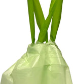 Responsible Products Kitchen Bin Liners, Certified Compostable, Heavy Duty Multipurpose Food Scrap Bags, Made from Compostable Materials (30 Gallon Drawstring, (18 Count))