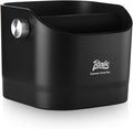 Bincoo Espresso Knock Box -1.2L(15 Cups) Knock Box, Barista Style Coffee Knock Box for Grounds with Removable Shock-Absorbent Knock Bar and Anti-Slip Base, Durable Espresso Accessories.Black
