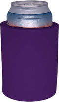 Blank Thick Foam Old School Can Cooler (Purple)