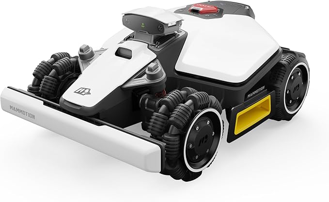 Mammotion LUBA mini AWD 800 Robot Lawn Mower with 4G for 0.2 Acre, All-Wheel-Drive for 80% Slope, No Perimeter Wire, UltraSense AI Vision+RTK Auto-Mapping, Cutting Height 0.8"-2.6"
