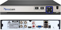 4CH 5M-N/1080N Full High Definition Hybrid for AHD/TVI/CVI/Analog/IP DVR H.265 CCTV Video Recorder P2P Remote Phone Monitoring for Home Security Surveillance System Camera (NO HDD)…