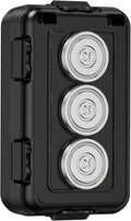 Magnetic Key Box,Magnet Key Holder Under car,Hide a Key Magnetic Holder,IPX7 Waterproof Key Hider Outdoor (Regular)
