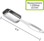 1PCS 1-1/2tbsp (22.5ml) Single Measuring Spoon, Individual Stainless Steel Long Handle Measure Teaspoon Only