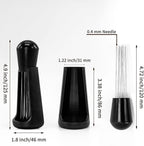 Wdt Tool, Espresso Coffee Stirrer 12 Needles 0.4mm Espresso Distribution Tools with Stand, Espresso Coffee Distributor