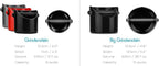 Dreamfarm Grindenstèin Sturdy, Compact, Modern Space-Saving Espresso Coffee Grind Knock Box - Black