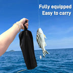 Fishing Knife Set, Fish Cleaning Kit, Filet Knife for Fish, Fish Scale Cleaning Brush, Multi-Functional Scissors, Gloves, Fishbone Tweezers, Storage Bag,Fishing Accessories,Fishing Tool Kit