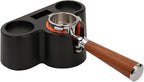 Espresso coffee Knock Box & Tamp Station, Espresso Organizer, Fit 51,53,54MM Tamper, Distributor, Portafilter & Puck Screen Accessories, Detachable Knock Box