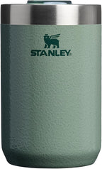STANLEY Everyday Camp Cup 12 oz | Drink Through Lid | Cup for Coffee, Tea and Drinks | Insulated Stainless Steel | BPA-Free | Hammertone Green
