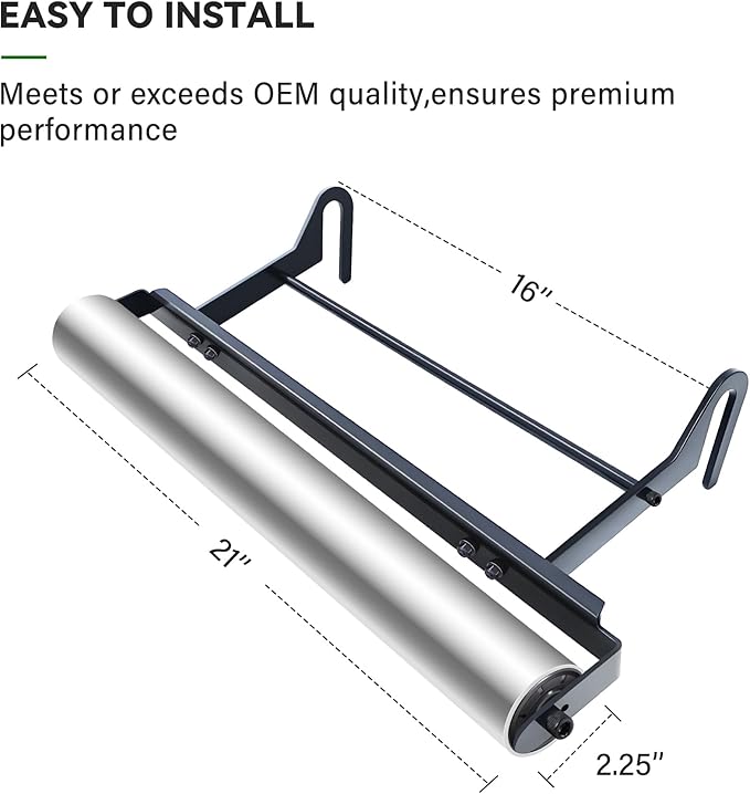 EGO 21inch Walk Behind Mowers Lawn Striping Kit,Heavy-Duty Design Stainless Steel Drum,Suitable for Easily Achieving Professional Level Lawn Patterns