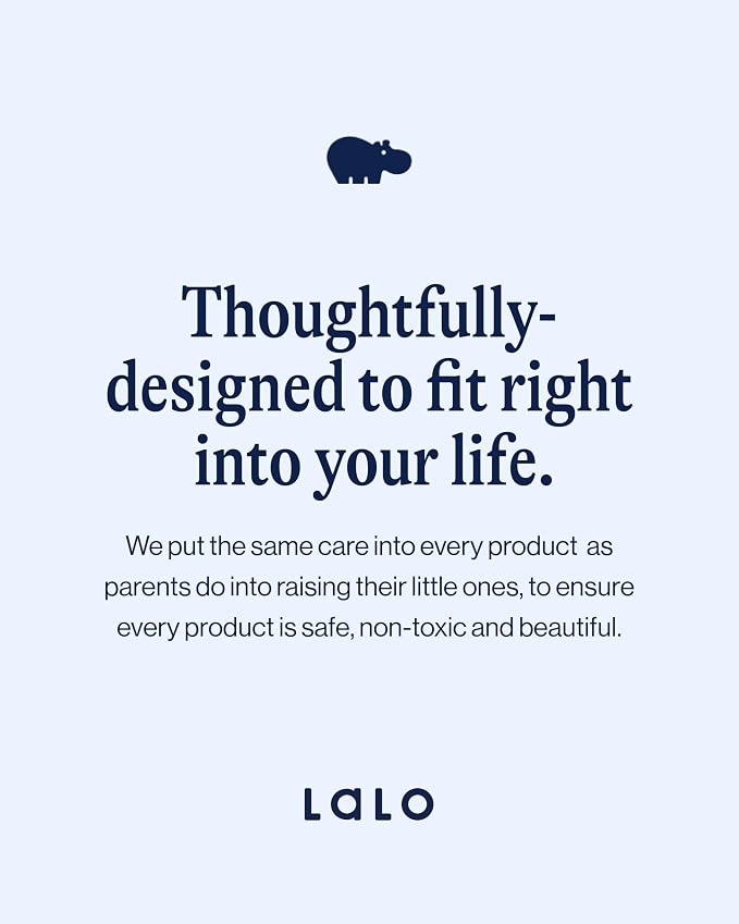 Lalo Silicone Placemat for Toddlers & Babies - Non-Slip Kids Placemat for Restaurants & Dining Tables - Non-Toxic & BPA Free Safe - for Ages of 4 Months and Up - Sage