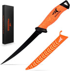 KastKing Speed Demon Pro Fillet Knife with Protective Sheath | Razor Sharp G4116 German Stainless Steel Blade, Non-Slip Grip, Corrosion-Resistant Coating, 8 Options Available