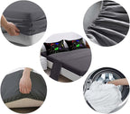 5 Pieces Gamer Comforter Set for Boys Gaming Bedding Set Twin Size,Video Game Controller Comforter for Boys Kids Adult 3D Gamepad Microfiber Bed in A Bag Sets3001,Twin