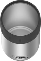 THERMOS Stainless Steel Can Insulator | 12 Ounce | Vacuum Insulated | Sweat-Proof | Pack of 6