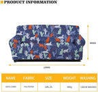 FKELYI Stretch Sofa Slipcover-Snowman Snowflake Christmas Decor Non Skid Sofa Cushion Couch Cover Washable Furniture Protector-S
