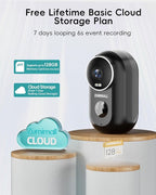 ZUMIMALL Security Cameras Wireless Outdoor, 2 Packs, 2K Cameras for Home Security, Outdoor/Indoor Camera Battery Powered, 2.4G WiFi, Magnetic Mount,3MP Color Night Vision/Siren/PIR/AI/Cloud/Alexa