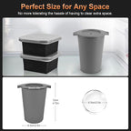 Clear Ice Cube Maker 2.5 Inch, Sphere Ice Ball Molds for Whiskey, Stainless Steel Clear Ice Mold with Non-BPA Silicone, Easy-Release Round Ice Cube Tray for Cocktails Bourbon (2 Pack, Gray)