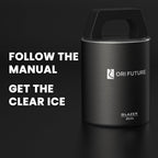 GLAZER mini, Clear Tennis Ice Mold, Ice Cube Maker for Whiskey
