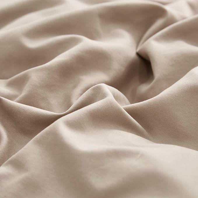 Deep Champagne Comforter Set Dark Champagne Bedding Set Solid Champagne Comforter Set Women Soft Champagne Bedding Men Breathable Comforter Set Khaki Bed Set, Cal King (104" X 96" )