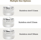 IKAPE Coffee Products, 49MM Coffee Distributor & Hand Tamper, Adjustable Depth Espresso Distributor Fits All 49mm Espresso Portafilter