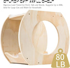Cat Shelves - 3 Steps, Wall Climbing Shelf with Plush Covered Bed, Large Cats Set