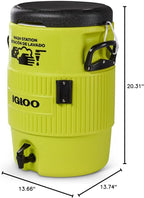 Igloo Sports Cooler | Insulated Beverage Dispenser with Spout |Portable Handwashing Station