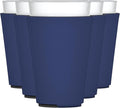 TahoeBay Blank Pint Glass Sleeves, Beer Coolers, 6-Pack, Navy | Insulating Foam Cooler, 16oz Collapsible Tapered Beverage Holder, Bar Cup Insulator for Transfer Vinyl, HTV, Sublimation, DTF