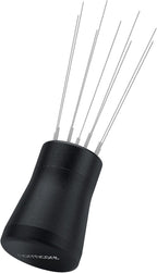 Normcore WDT Distribution Tool V2.1 with Stand - 0.23mm 8 Prong Espresso Distribution Tool - Magnetic Coffee Stirrer with 16 Extra Needles