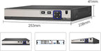 8CH 5M-N/1080N Full High Definition Hybrid for AHD/TVI/CVI/Analog/IP DVR H.265 CCTV Video Recorder P2P Remote Phone Monitoring for Home Security Surveillance System Camera (NO HDD)