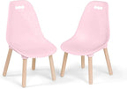 B. toys Pink B. Spaces Chairs Set
