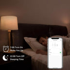 Peteme Smart WiFi Light Bulbs, Led RGB Color Changing Bulbs Compatible with Alexa, Siri,Echo, Google Home, A19 E26 60W Smart Bulbs 1 Pack