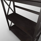 Casual Home Montego 3-Shelf Bookcase, Black (New)