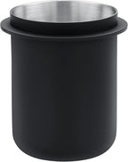 Normcore 58mm Dosing Cup - Espresso Coffee Dosing Cup Compatible with 58mm Portafilter - Non-stick coating Black - 304 Stainless Steel - Espresso Machine Accessory - Tall Version