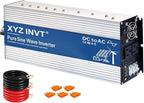 3000W Pure Sine Wave Inverter 36V to 120V AC, 6000W Peak Power, Power Converter for Solar System, Off-Grid Home, RV, Truck & Camping