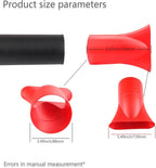 Flat Nozzle for Milwaukee M18 2724-20 & 2724-21 Fuel Leaf Blower, Work for Drying, Blow-Drying - Leaf Blower Flat Nozzle Tip (Red)
