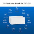 Lutron Caseta 3 Way Smart Dimmer Switch Kit, w/ Wireless 3 way Pico Remote and Bracket, Light Switch for LED Lights, No Neutral Required, P-PKG1WB-WH