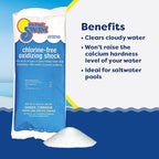In The Swim Bromine Plus and Chlorine-Free Shock Bundle: Includes 3.5 Pound Bucket of Bromine Plus and 6 x 1 Pound Bags Chlorine-Free Shock - Effective Low Odor Alternative