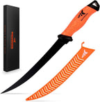 KastKing Speed Demon Pro Fillet Knife with Protective Sheath | Razor Sharp G4116 German Stainless Steel Blade, Non-Slip Grip, Corrosion-Resistant Coating, 8 Options Available