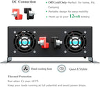 Reliable 3000W High Efficiency Pure Sine Wave Solar Power Inverter 12V 120V 60Hz Power Converter LED Display