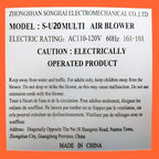 3HP Inflatable Bounce House Blower,2150W Commercial Air Blower for Large Water Slides,Inflatable Paint Booth,Castle and Jump Slides