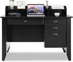 Computer Desk, Default, Black