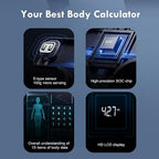 NUTRI FIT Smart Scale for Body Weight Body Composition Monitor, Bathroom Digital Weighing Scale with BMI, Body Fat, Muscle Mass, Accurate Bluetooth Home User Health Equipment Sync Apps