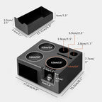 CAFEMASY Espresso Tamping Station Organizer - Espresso Machine Accessories Coffee Tamper Station Holder for 54mm 53mm 51mm Epsresso Portafilter Coffee Tools Organzier for Baristas