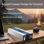 3000W Pure Sine Wave Inverter 36V to 120V AC, 6000W Peak Power, Power Converter for Solar System, Off-Grid Home, RV, Truck & Camping